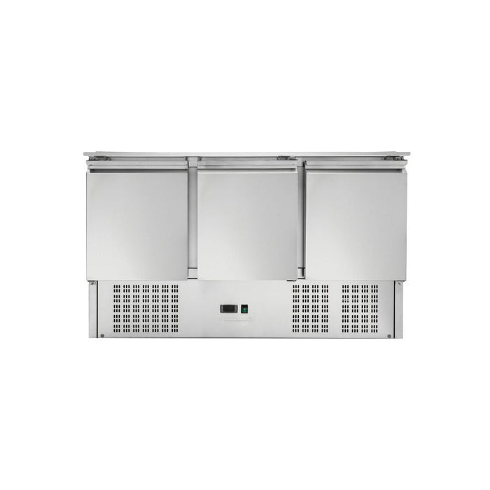Saladette Compacte 3 Portes  - Avec Couvercle Coulissant