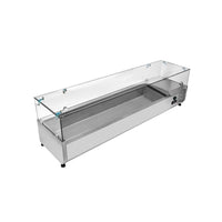 Saladette Réfrigérée à Poser Vitrée - 8 x GN 1/3