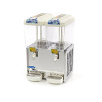 Dispensateur de boissons - 2 x 18 L - électrique - incl mécanisme d'agitation