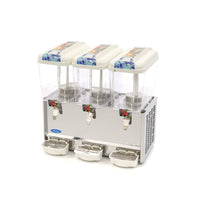 Dispensateur de boissons - 3 x 18 L - électrique - incl mécanisme d'agitation