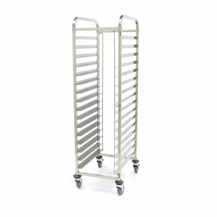 Chariot à plateaux - boulangerie - s'adapte à 16 plateaux (60 x 40c m) - excl plateaux