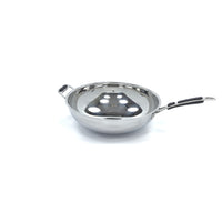 Poêle à wok - Ø36 cm - acier inoxydable - induction