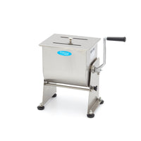 Mélangeur de viande - 10 L - 7,5 kg viande - bol basculant - manuel