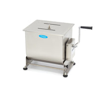 Mélangeur de viande - 30 L - 25 kg viande - bol basculant - manuel