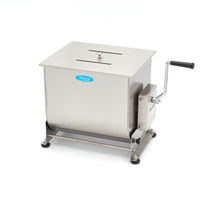 Mélangeur de viande - 40 L - 35 kg viande - bol basculant - manuel
