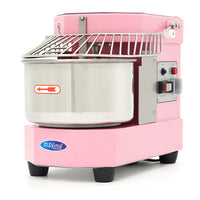 Pétrin à spirale / pétrin à pâte - 8 L - 4,5 kg de pâte - rose