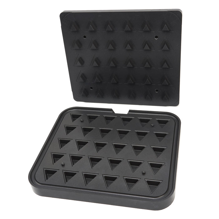 Moule à Tartelette - Triangle - 30 pieces