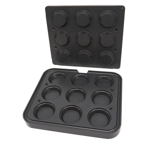 Moule à Tartelette - Rond - 89/65 mm - 9 pièces
