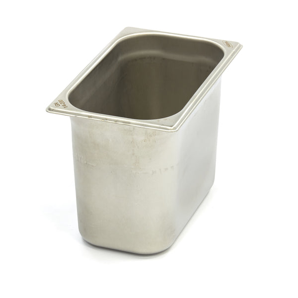 Récipient gastronorm - 1/4 GN - profondeur 20 cm - acier inoxydable