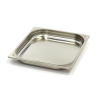 Récipient gastronorm - 2/3 GN - profondeur 4 cm - acier inoxydable