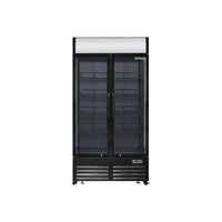 Vitrine à Boissons Réfrigérée - 2 Portes -  736 L avec Canopy